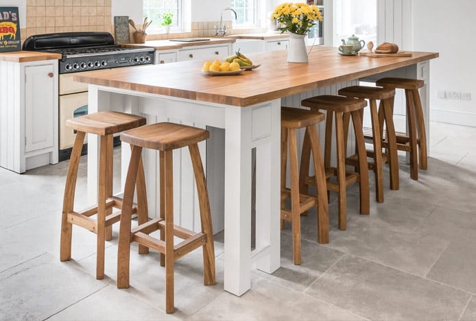 Oak Kitchen Stools