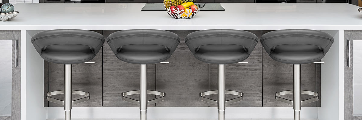 Leather Breakfast Bar Stools