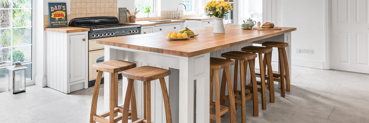 Wooden Kitchen Stools
