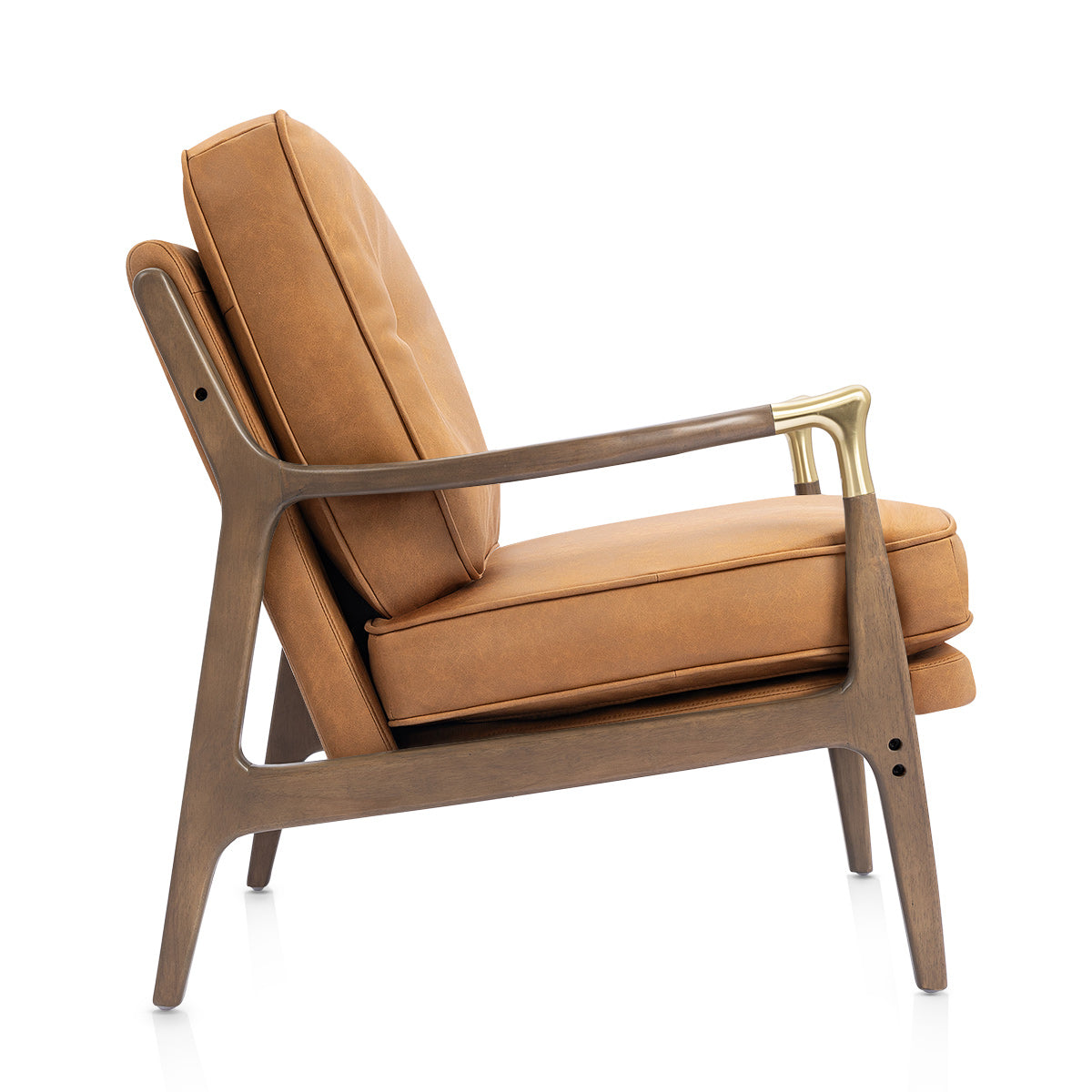 Holborn Accent Chair Burnt Orange