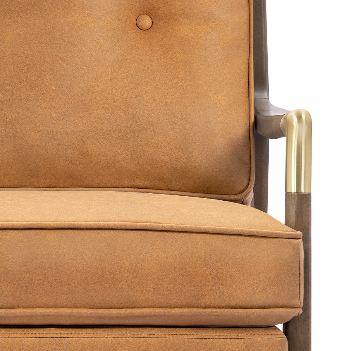 Holborn Accent Chair Burnt Orange
