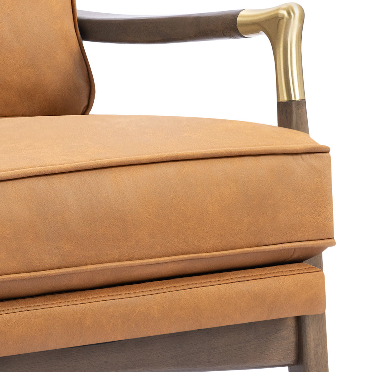 Holborn Accent Chair Burnt Orange