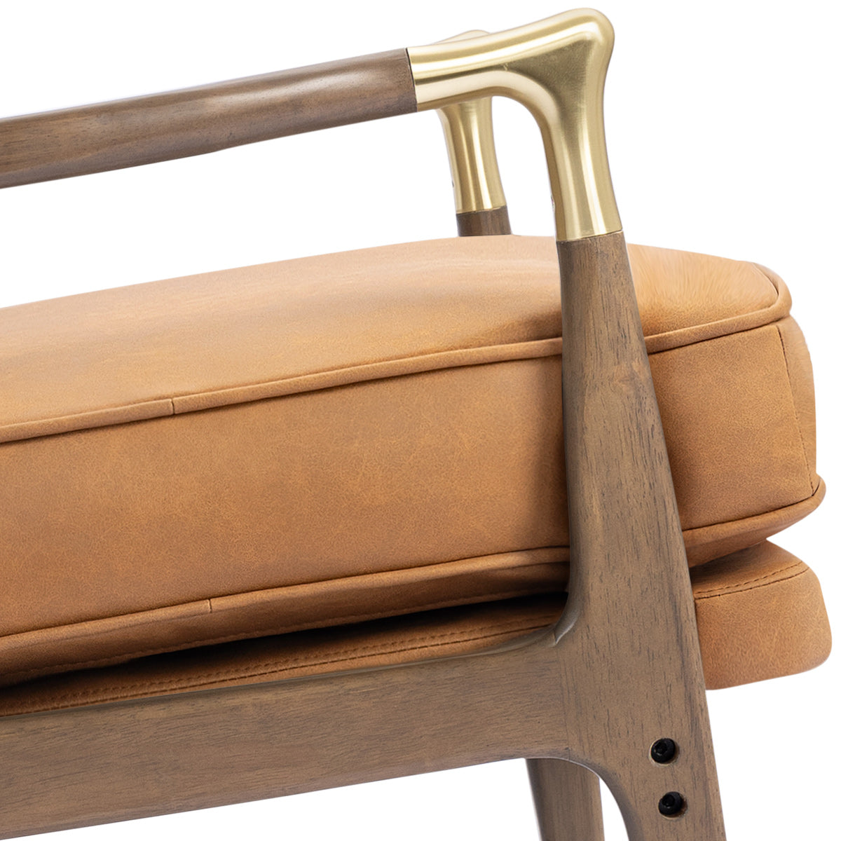 Holborn Accent Chair Burnt Orange