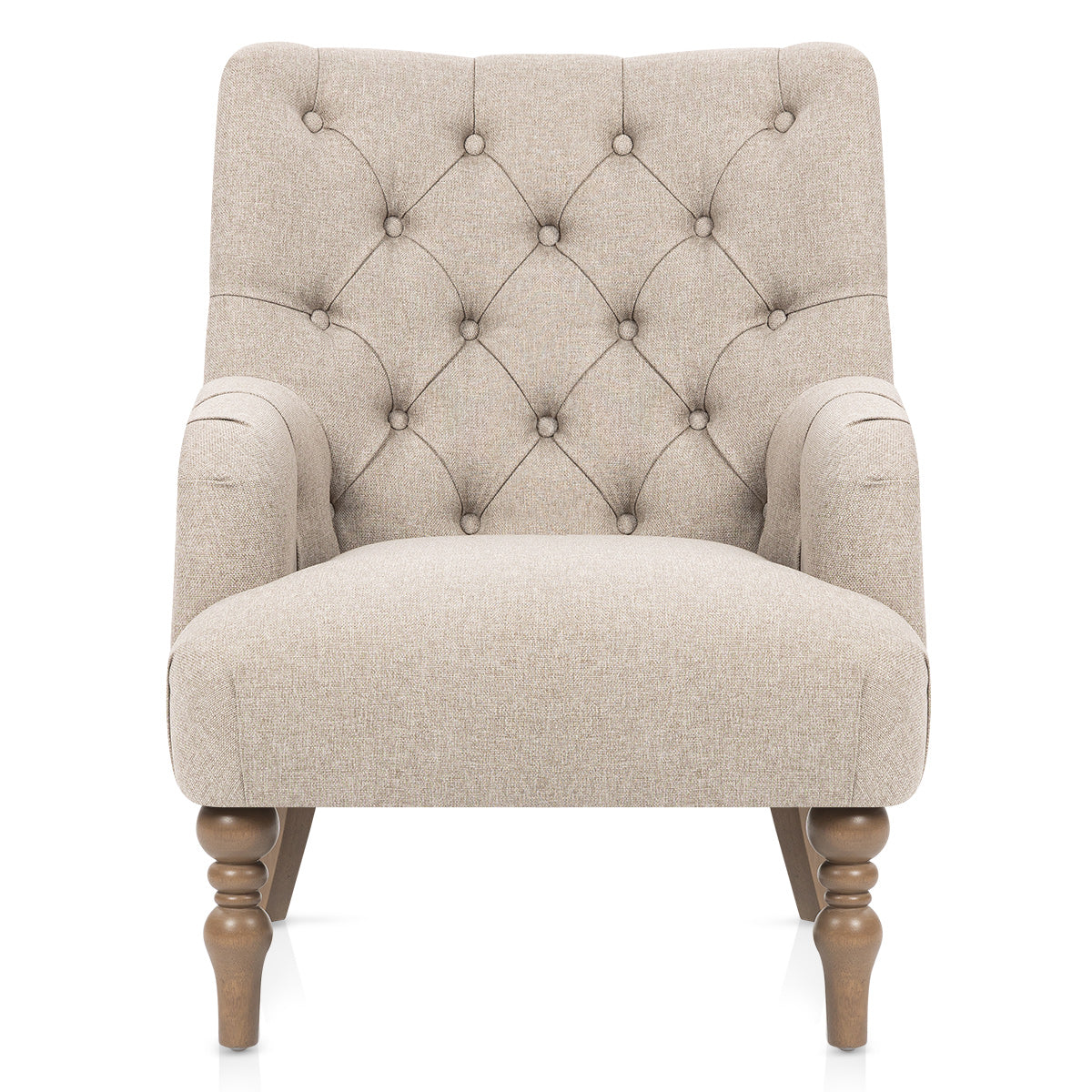 Balmoral Armchair Tweed Fabric