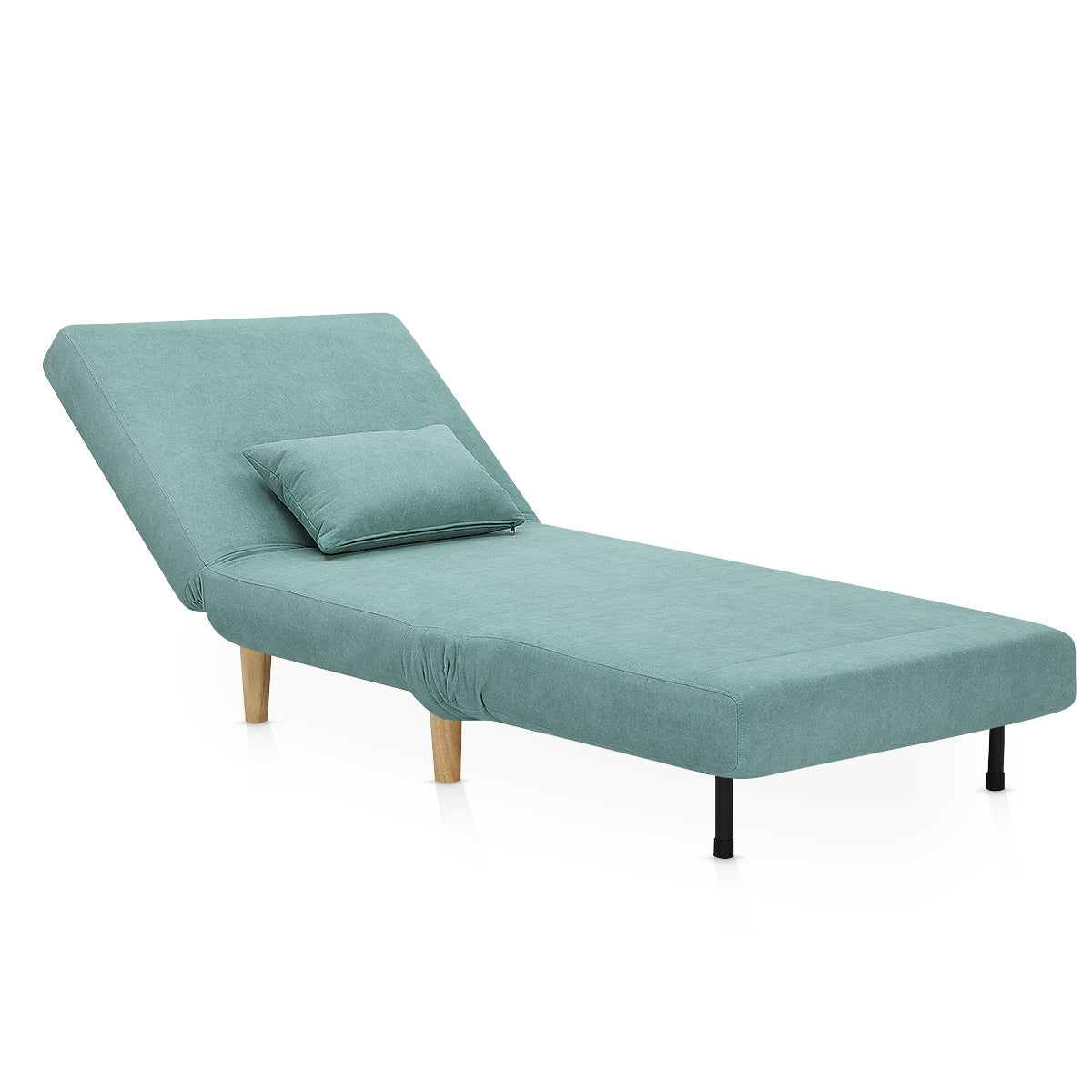 Celeste Single Sofa Bed Teal Fabric