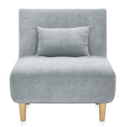 Celeste Single Sofa Bed Grey Fabric