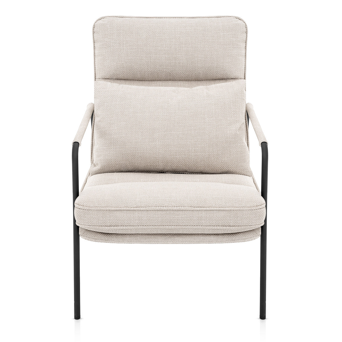 Moda Accent Chair Tweed Fabric