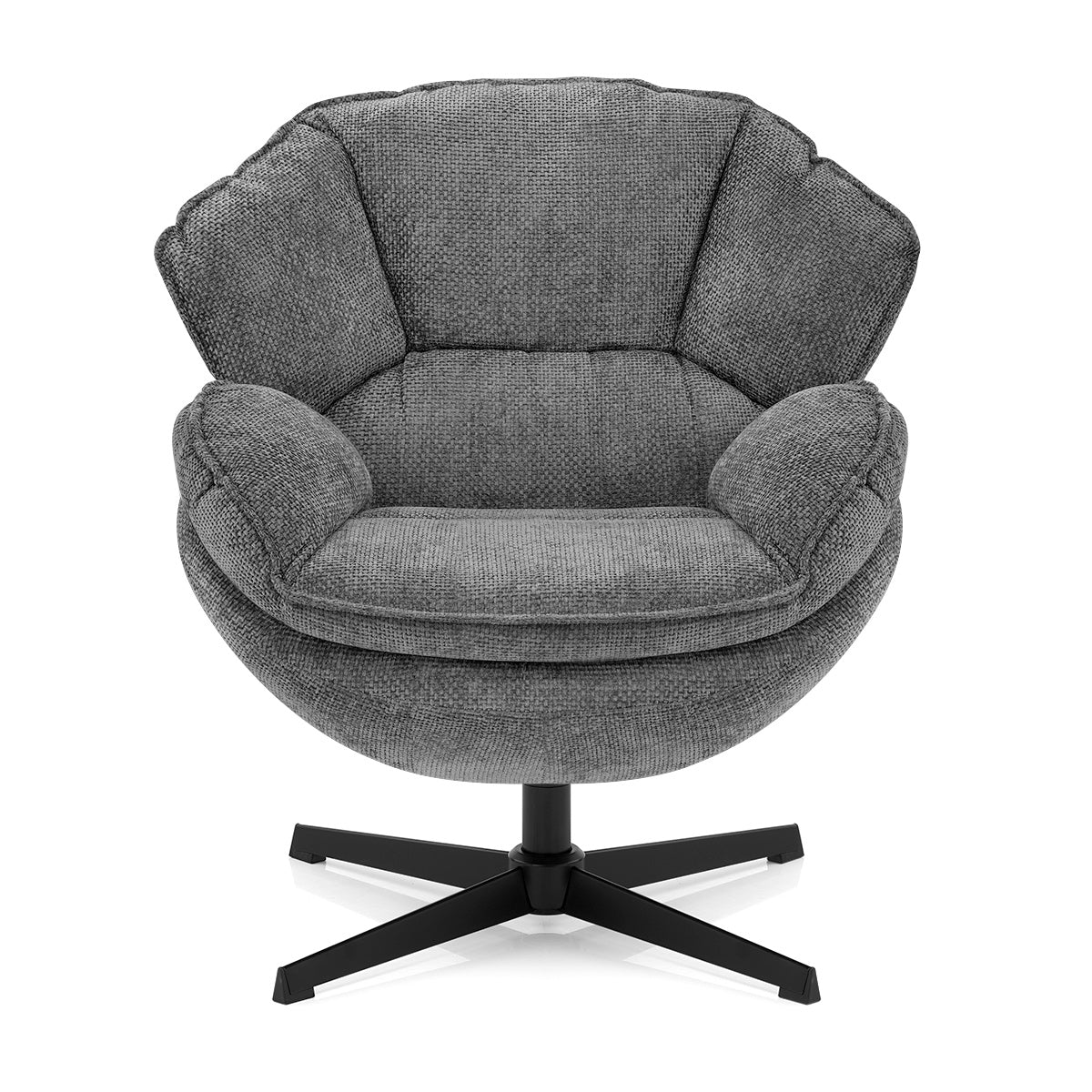 Archer Leisure Chair Charcoal Fabric
