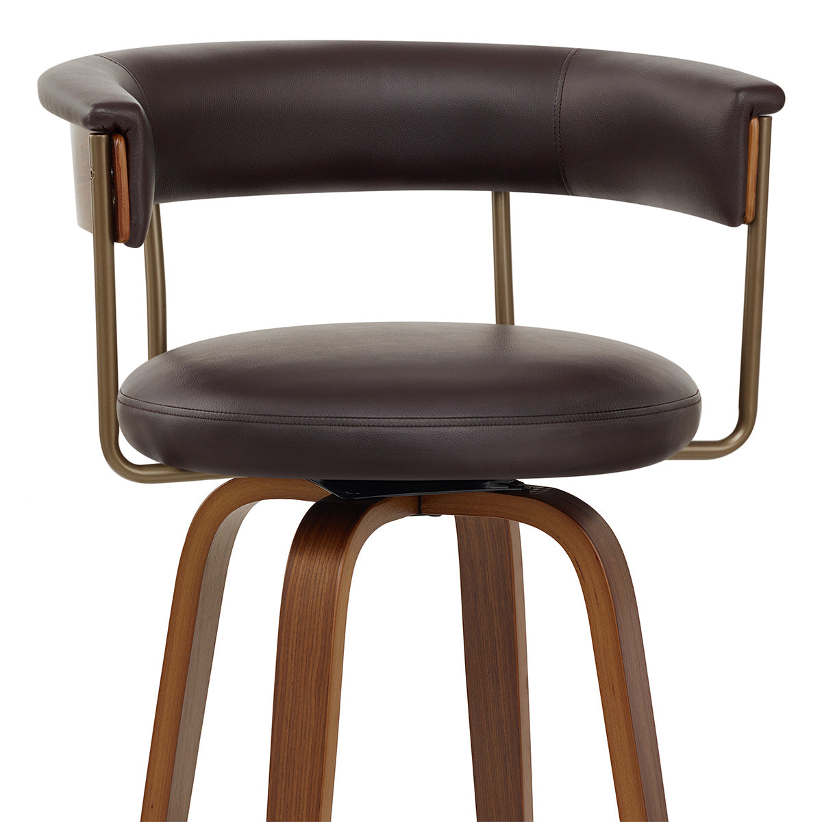 Costa Walnut Bar Stool Brown