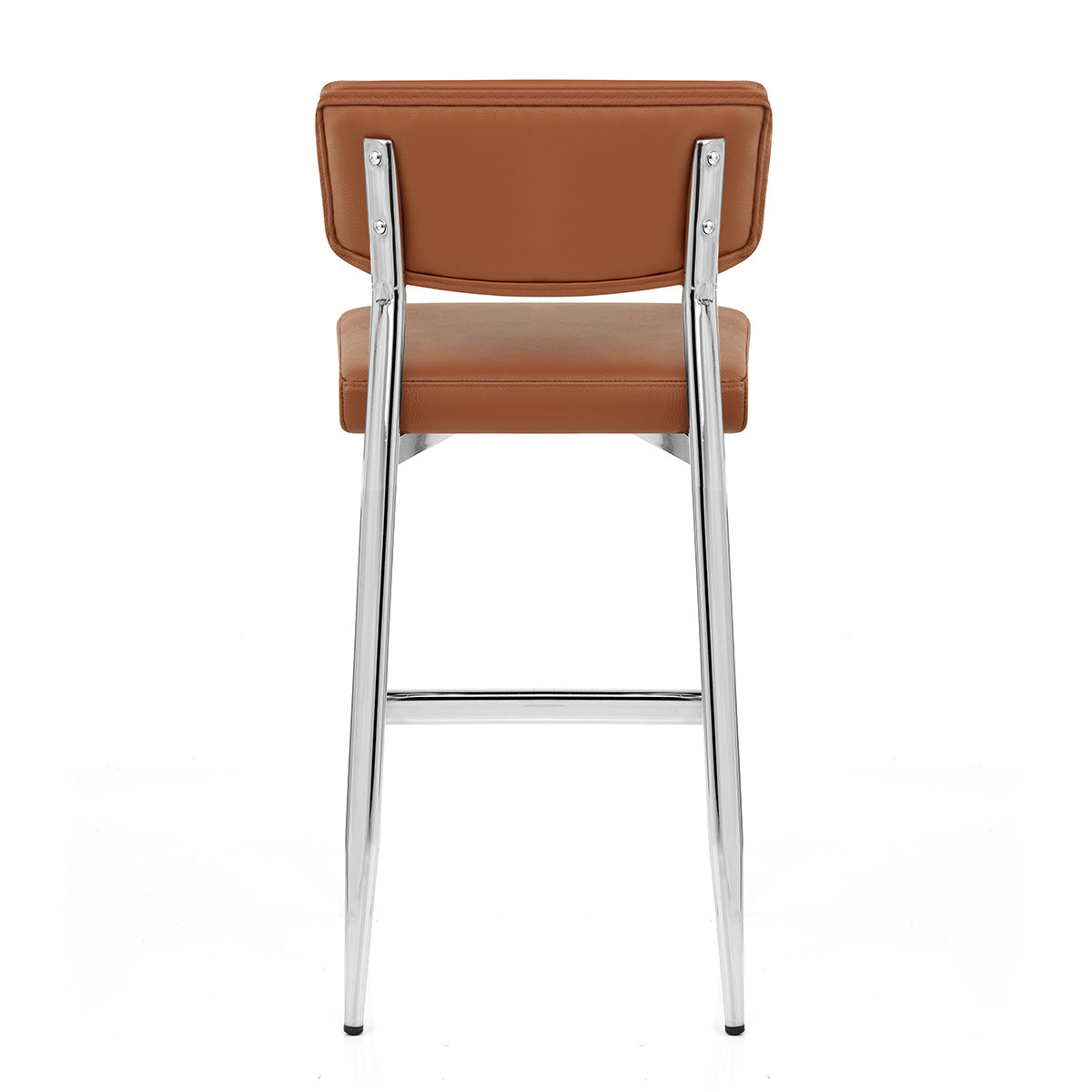 Parker Bar Stool Tan Real Leather