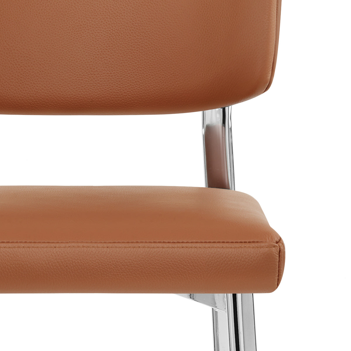 Parker Bar Stool Tan Real Leather