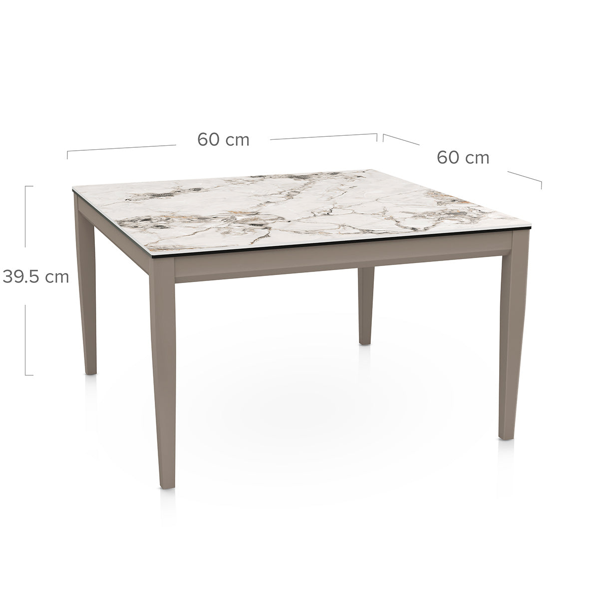 Eros 60cm Bronze Coffee Table