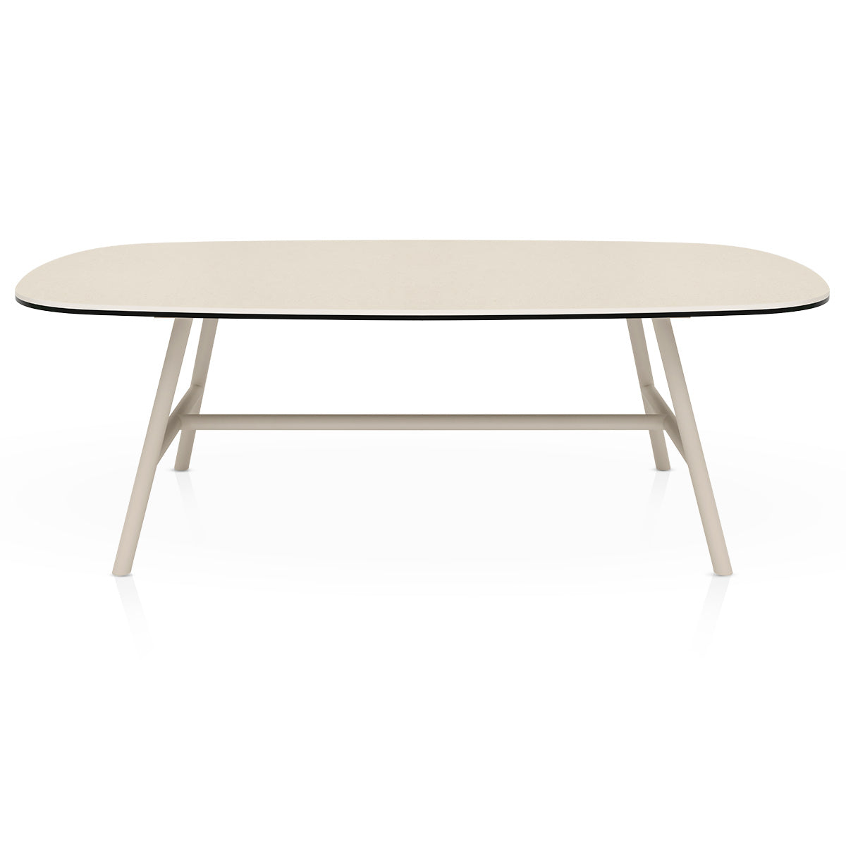 Saturn 100cm Coffee Table Cream