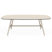 Saturn 100cm Coffee Table Cream