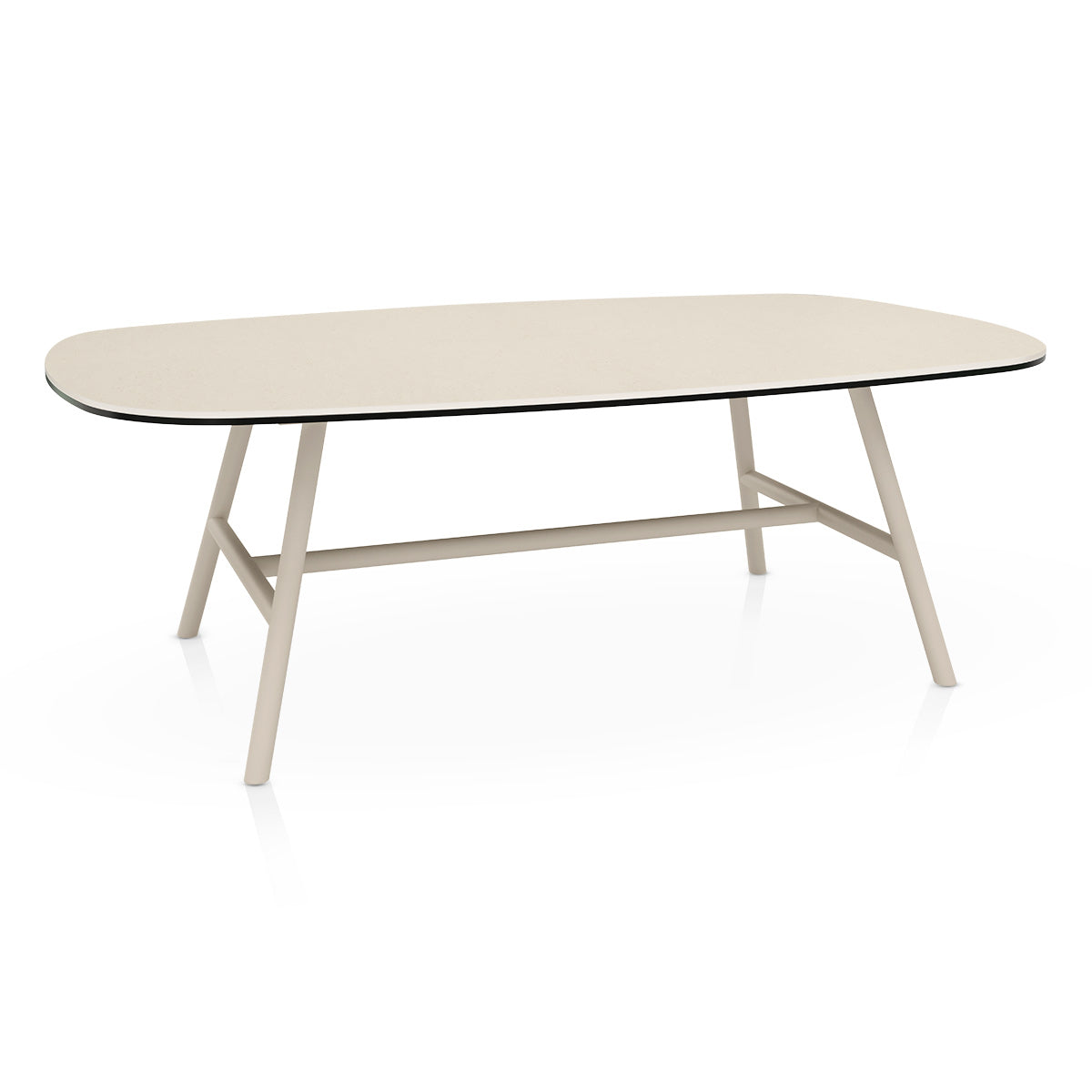 Saturn 100cm Coffee Table Cream