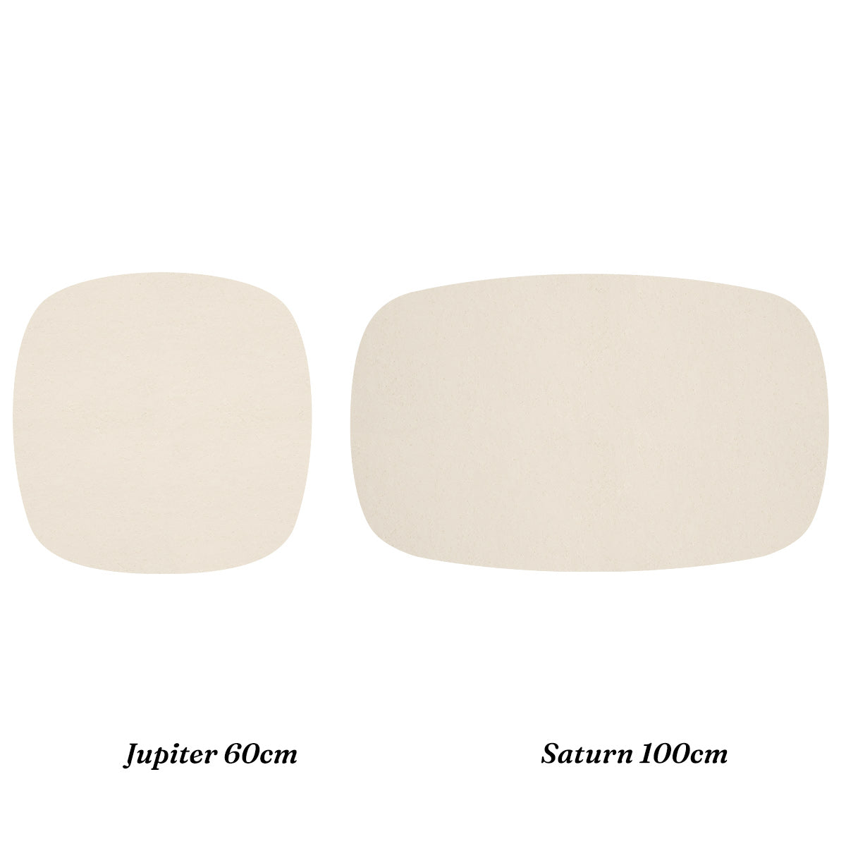 Saturn 100cm Coffee Table Cream