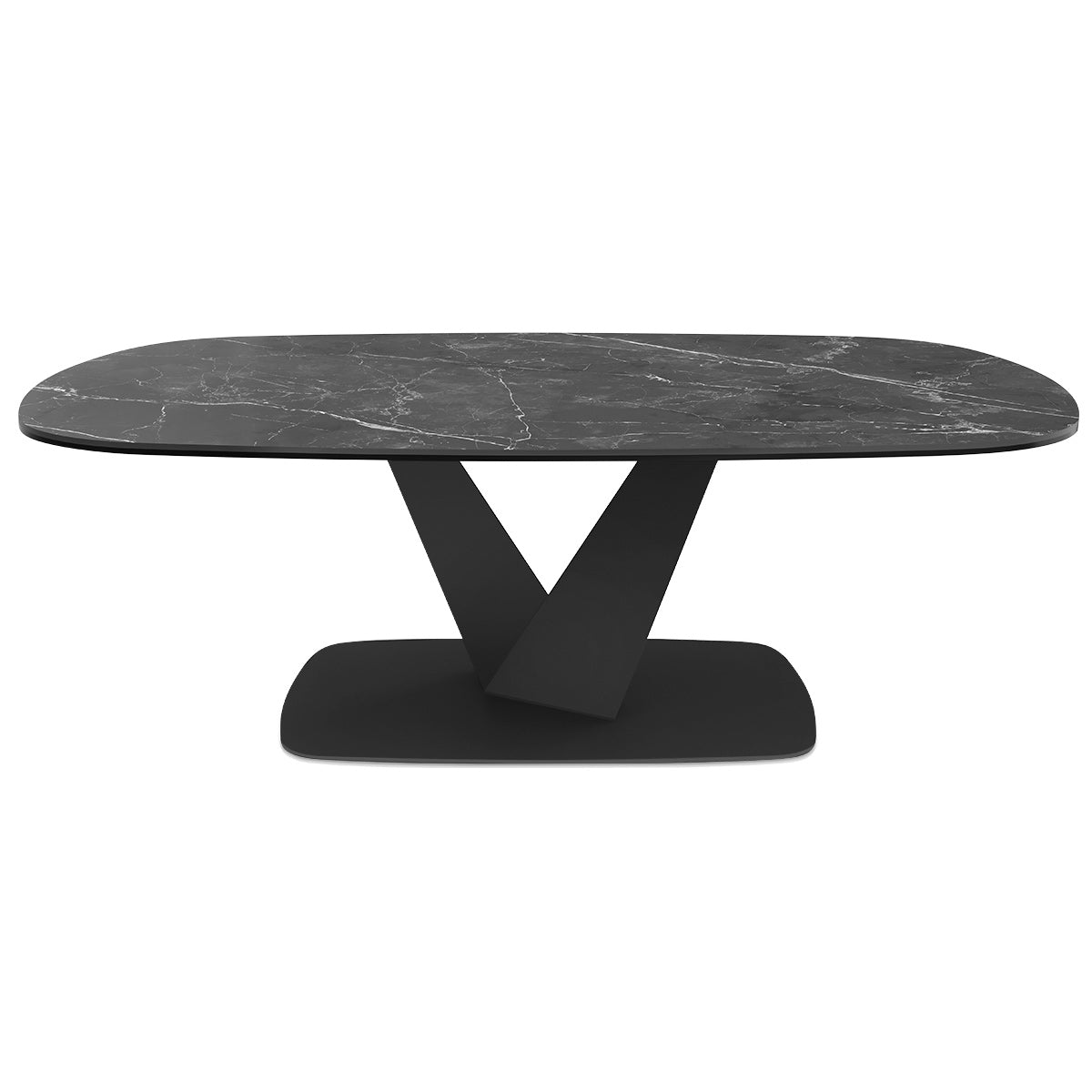 Pluto 120cm Coffee Table Black