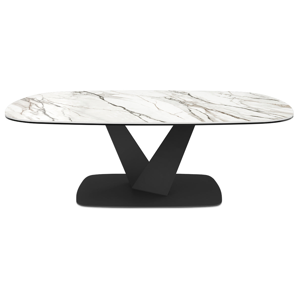 Pluto 120cm Coffee Table White
