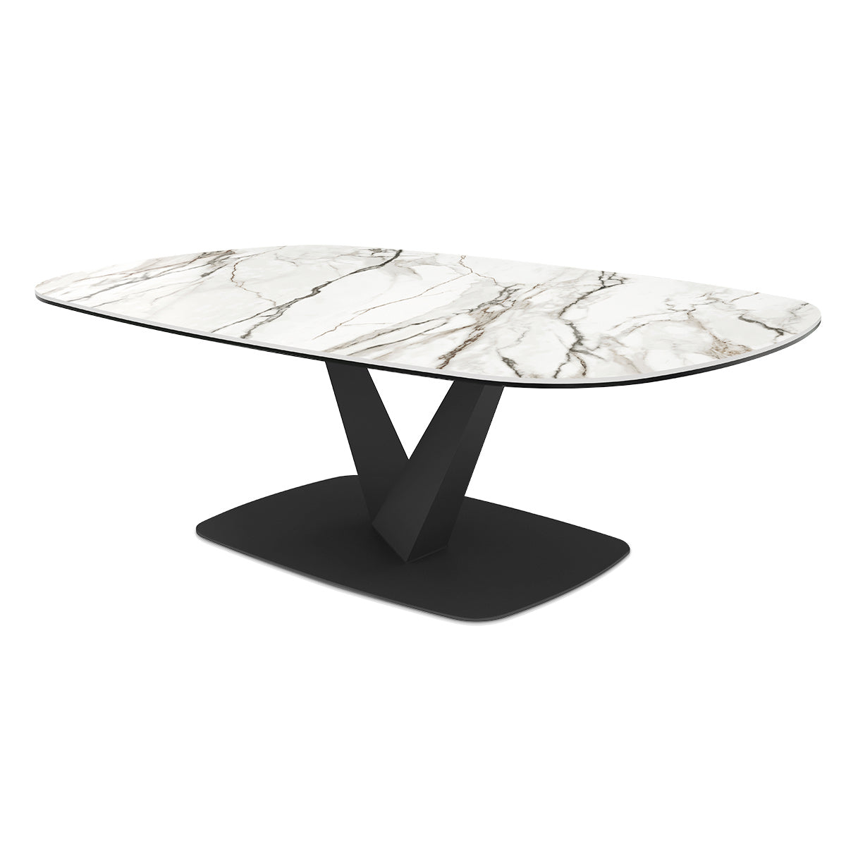 Pluto 120cm Coffee Table White