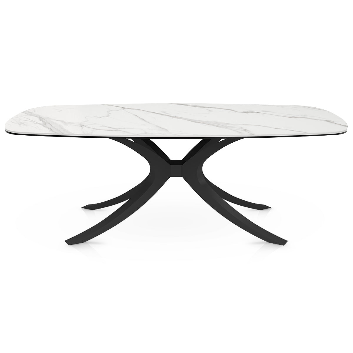 Olympia 130cm Black Coffee Table