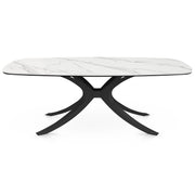 Olympia 130cm Black Coffee Table