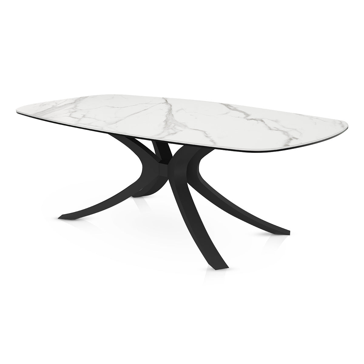 Olympia 130cm Black Coffee Table