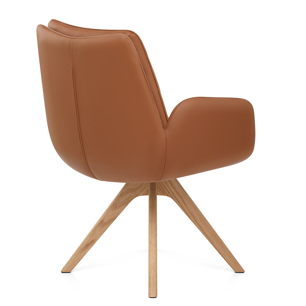 Madrid Real Leather Armchair Tan