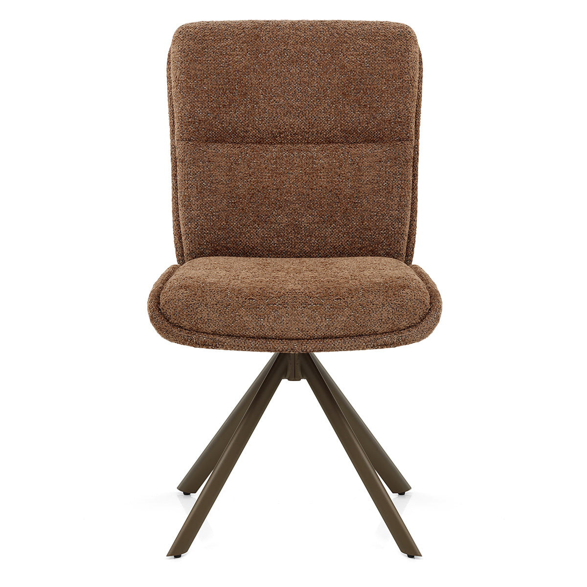 Epsom Dining Chair Brown Fabric