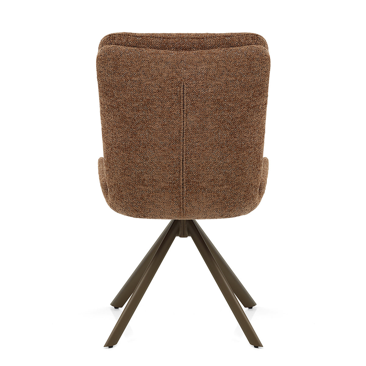 Epsom Dining Chair Brown Fabric