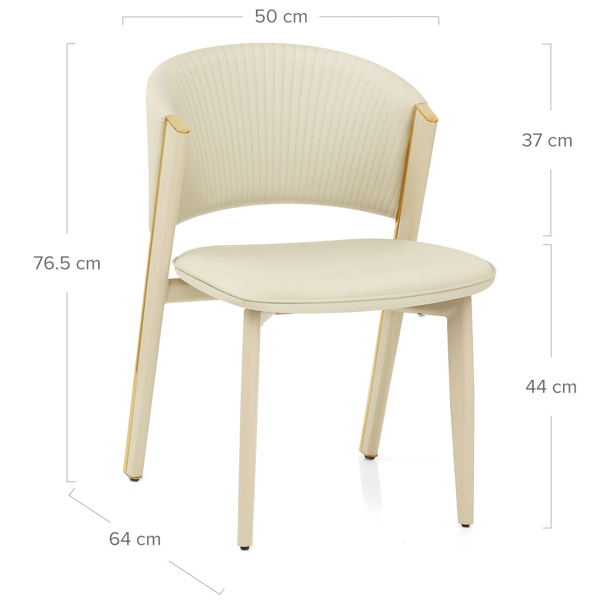 Mollie Dining Chair Cream