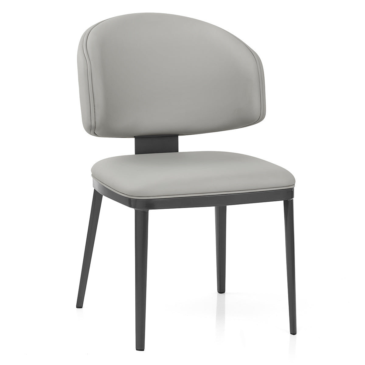 Elton Graphite Dining Chair Light Grey