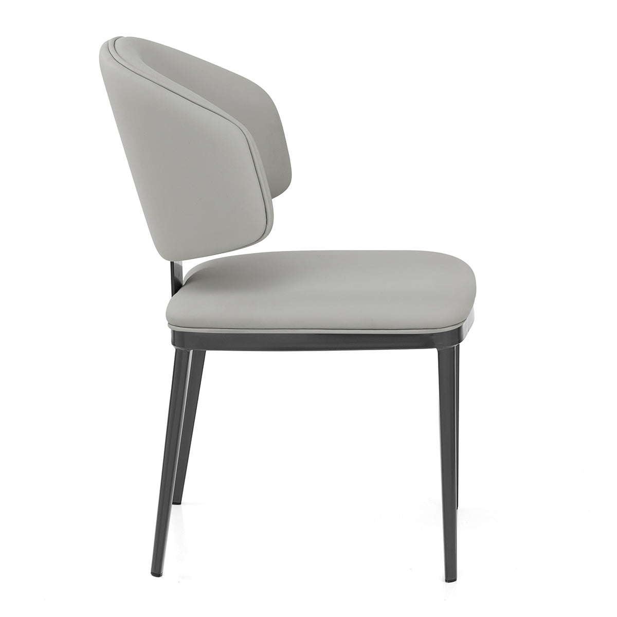 Elton Graphite Dining Chair Light Grey