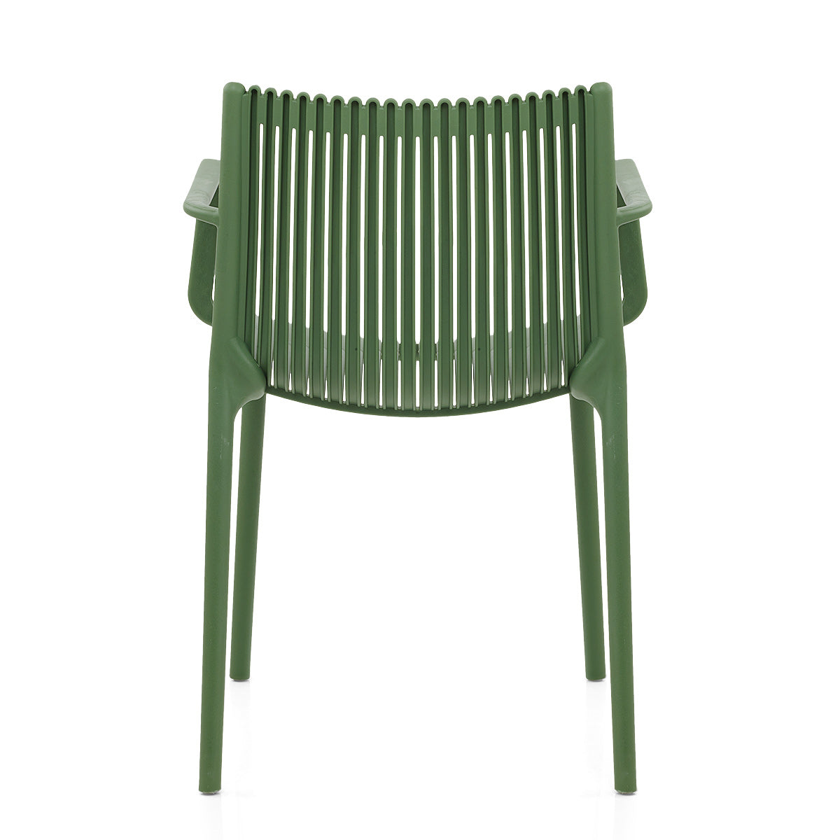 Aura Outdoor Stackable Armchair Green