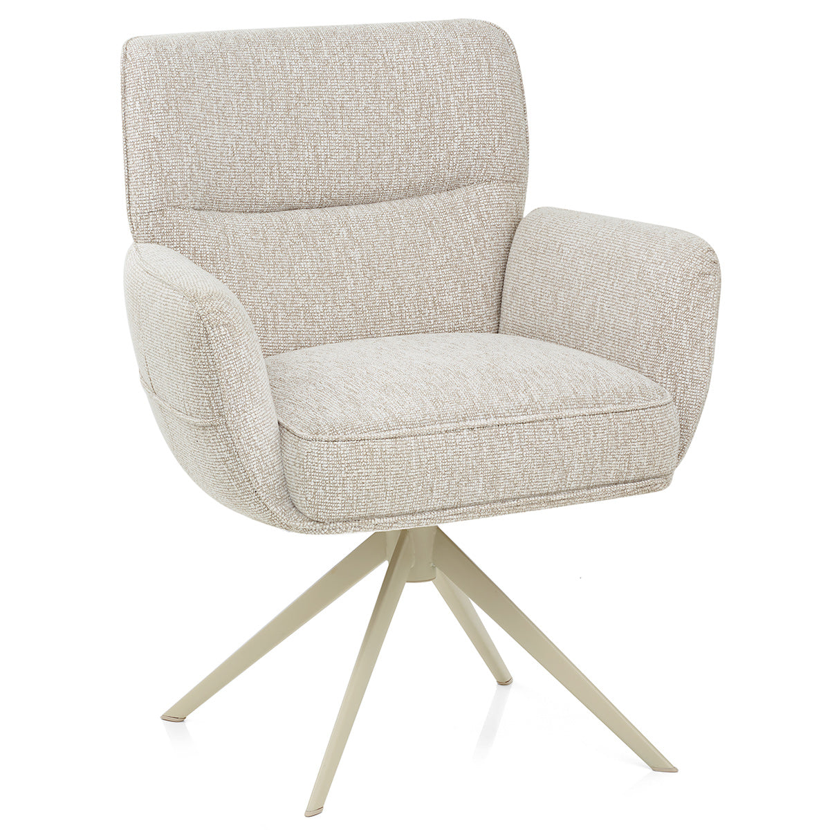 Marbella Dining Chair Cream Fabric