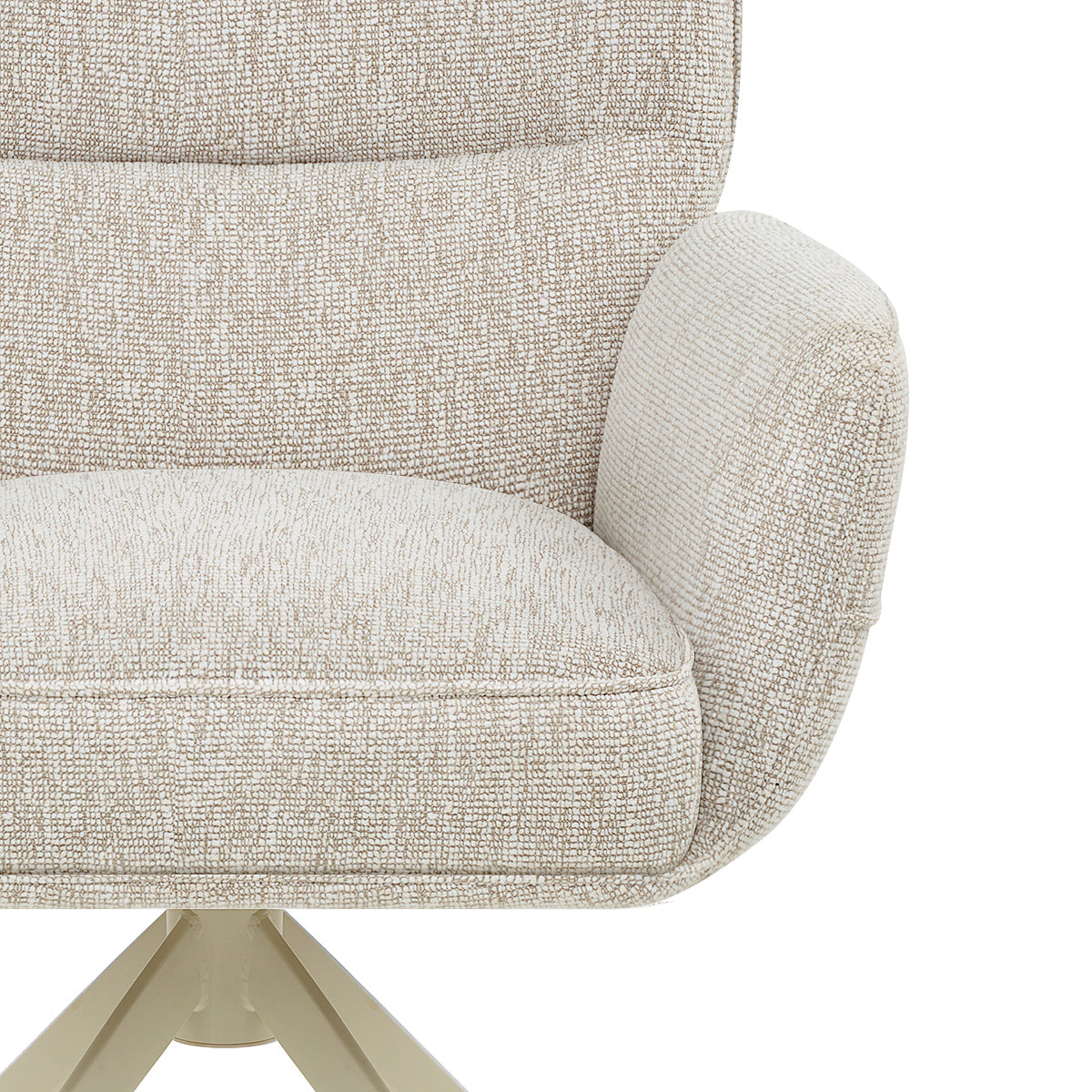 Marbella Dining Chair Cream Fabric