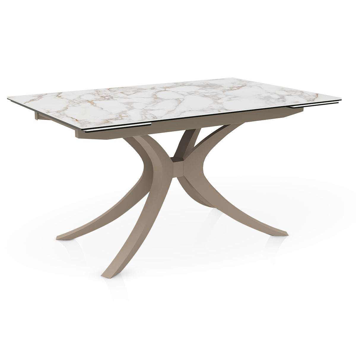 Apollo 140-200cm Extending Bronze Dining Table