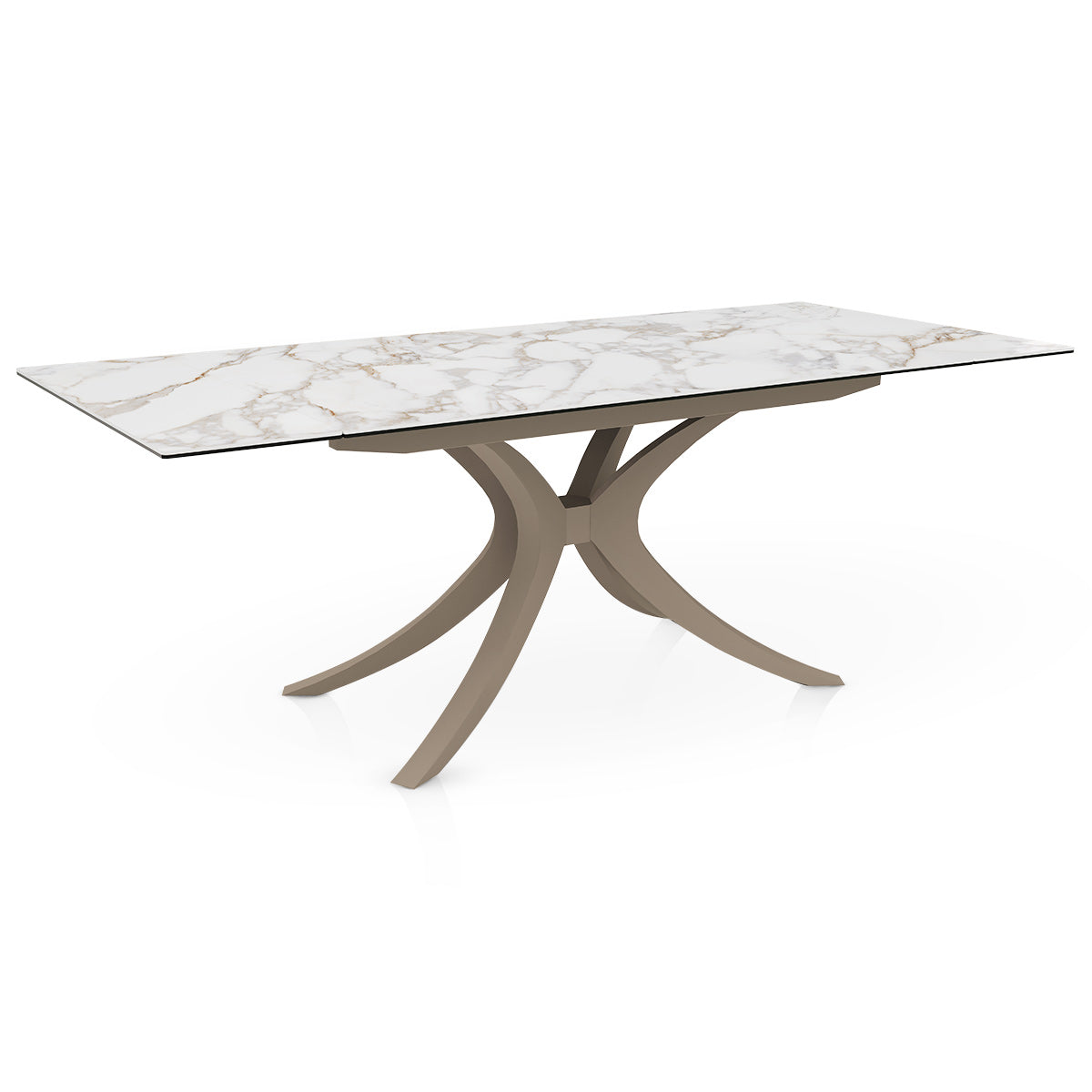 Apollo 140-200cm Extending Bronze Dining Table