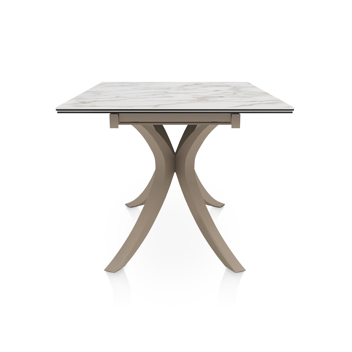 Apollo 140-200cm Extending Bronze Dining Table