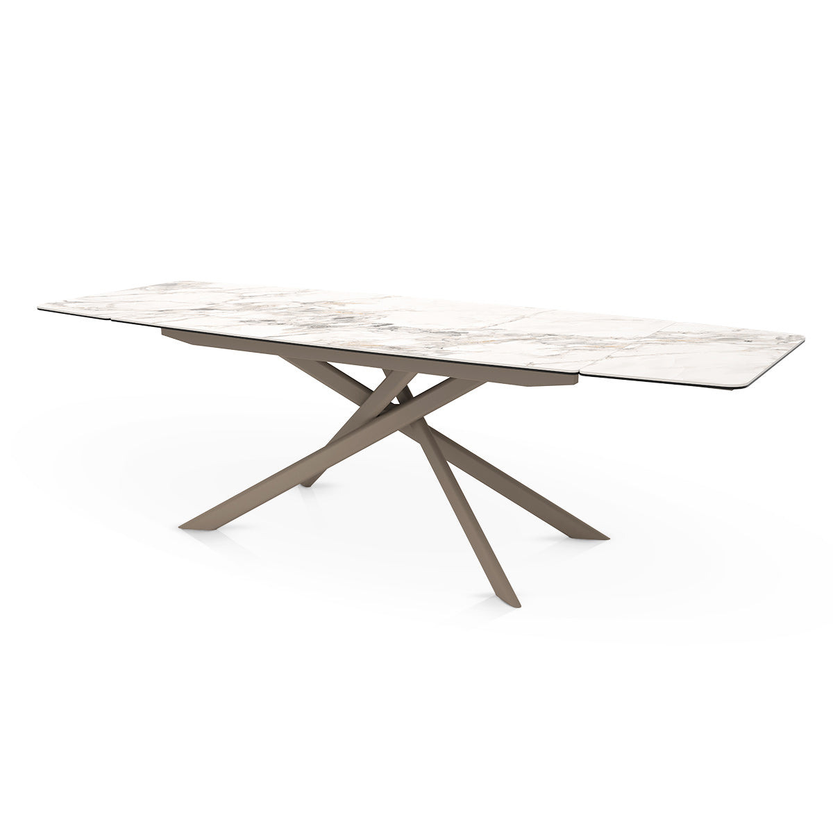 Zeus 200-240cm Extending Bronze Dining Table