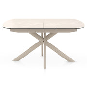 Artemis 140-180cm Extending Cream Dining Table