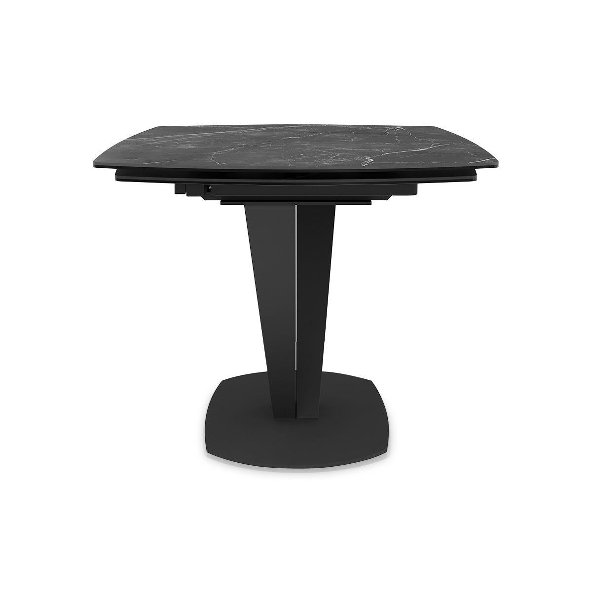 Verona 130-190cm Extending Dining Table Black