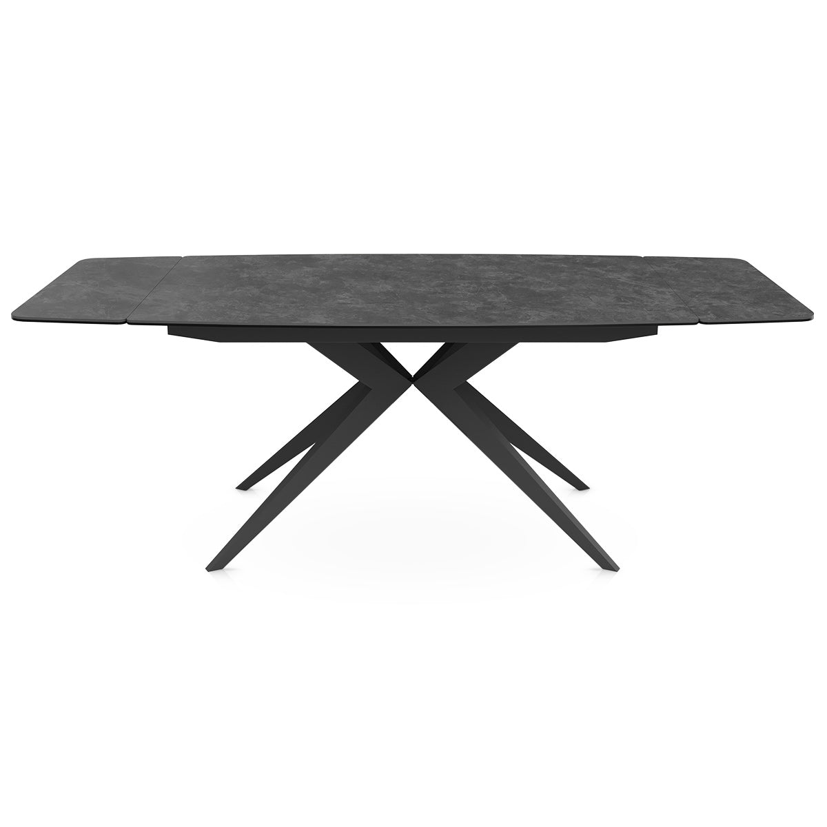 Venus 140-200cm Extending Dining Table Dark Grey