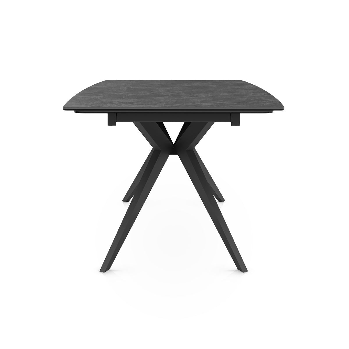 Venus 140-200cm Extending Dining Table Dark Grey