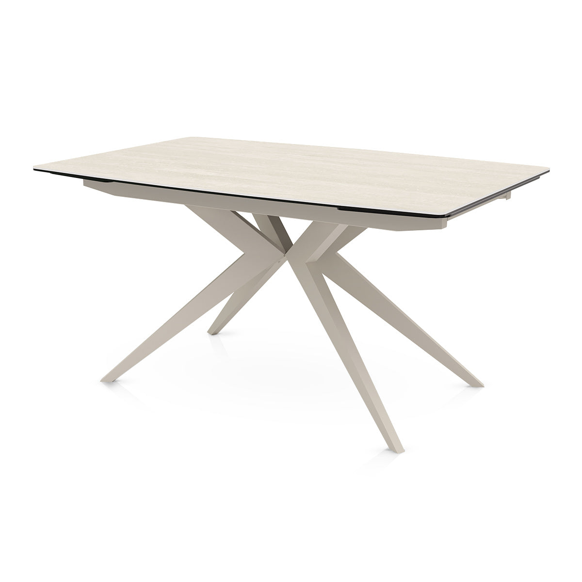 Venus 140-200cm Extending Dining Table Cream