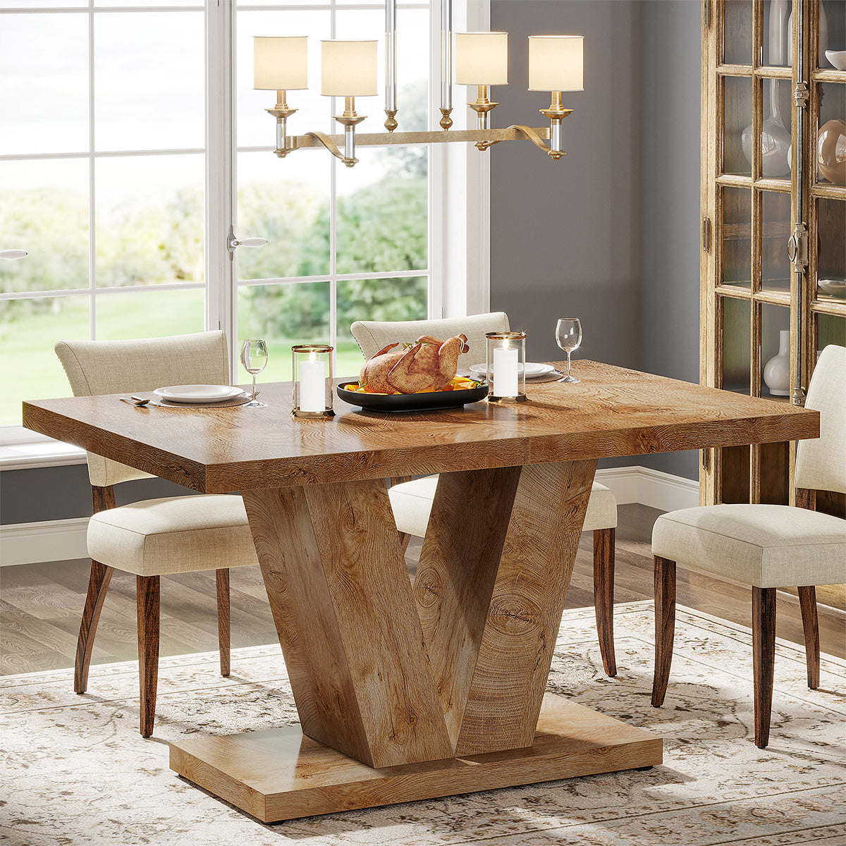 Grasmere 120cm Dining Table Oak