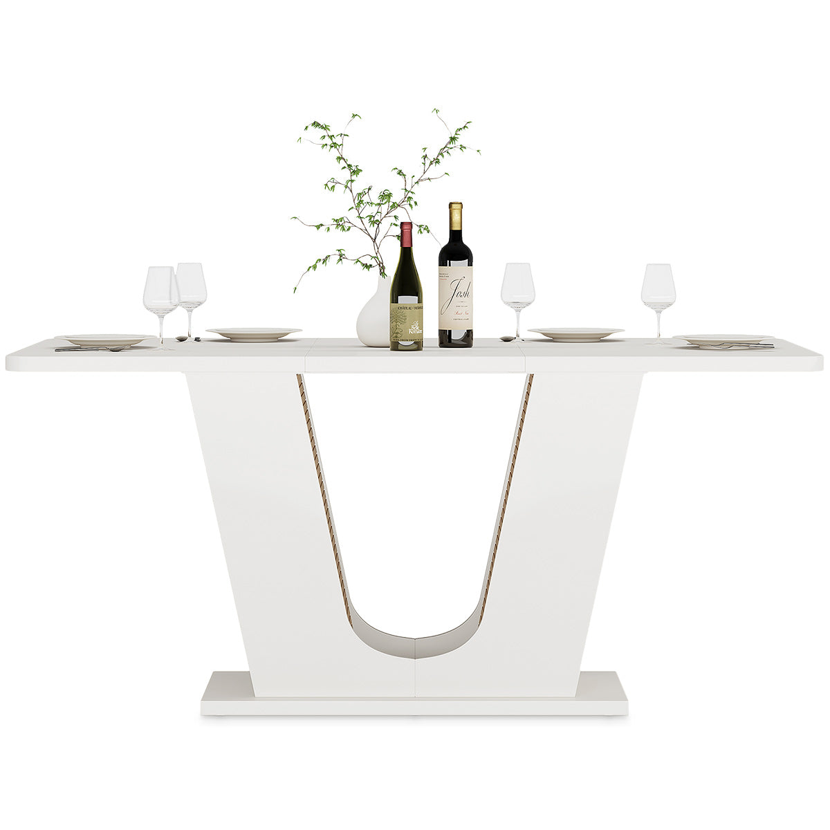 Panama 120cm Dining Table White