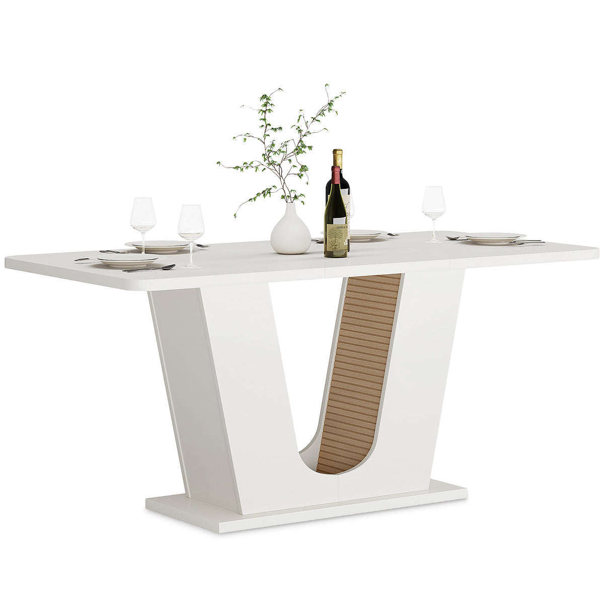 Panama 120cm Dining Table White