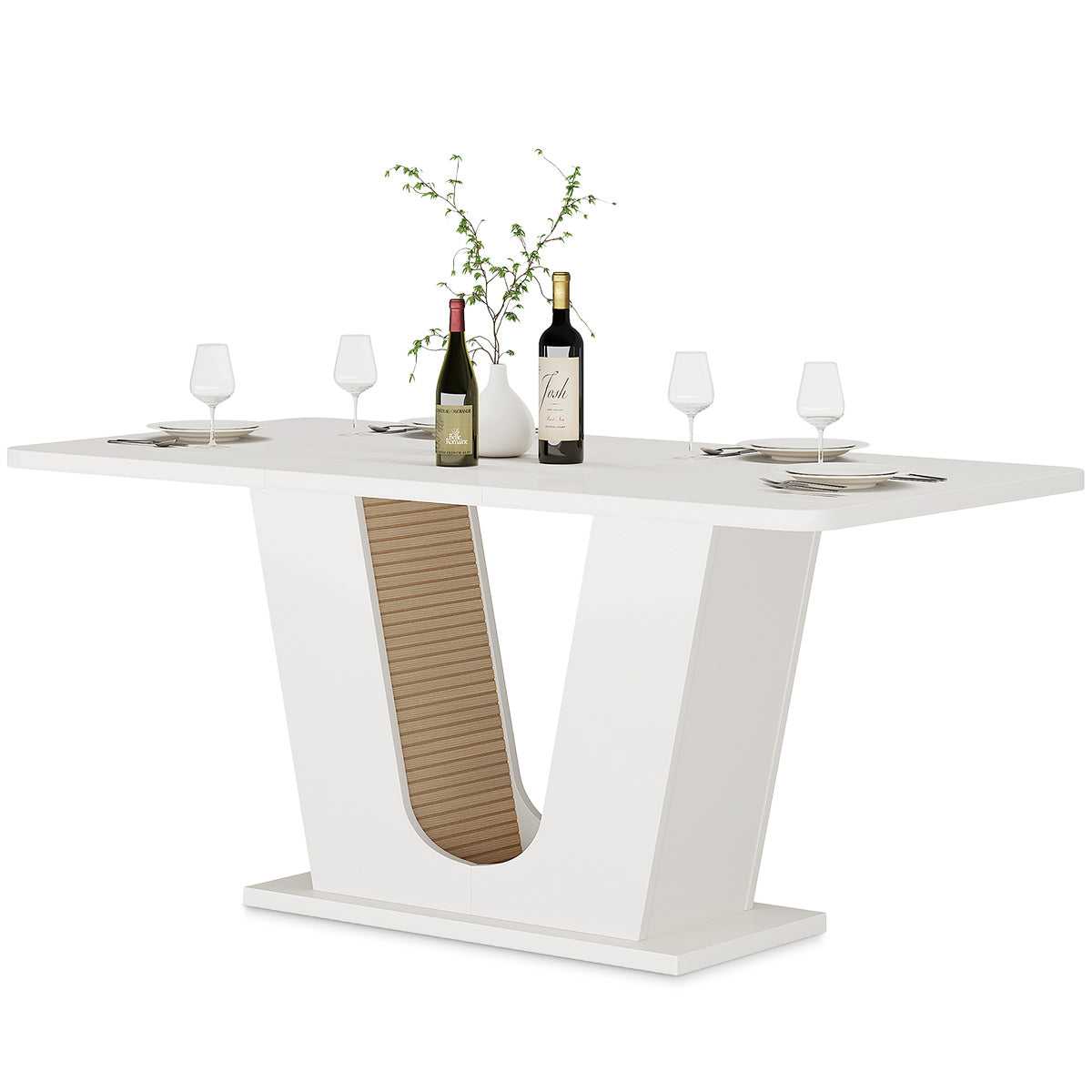 Panama 120cm Dining Table White
