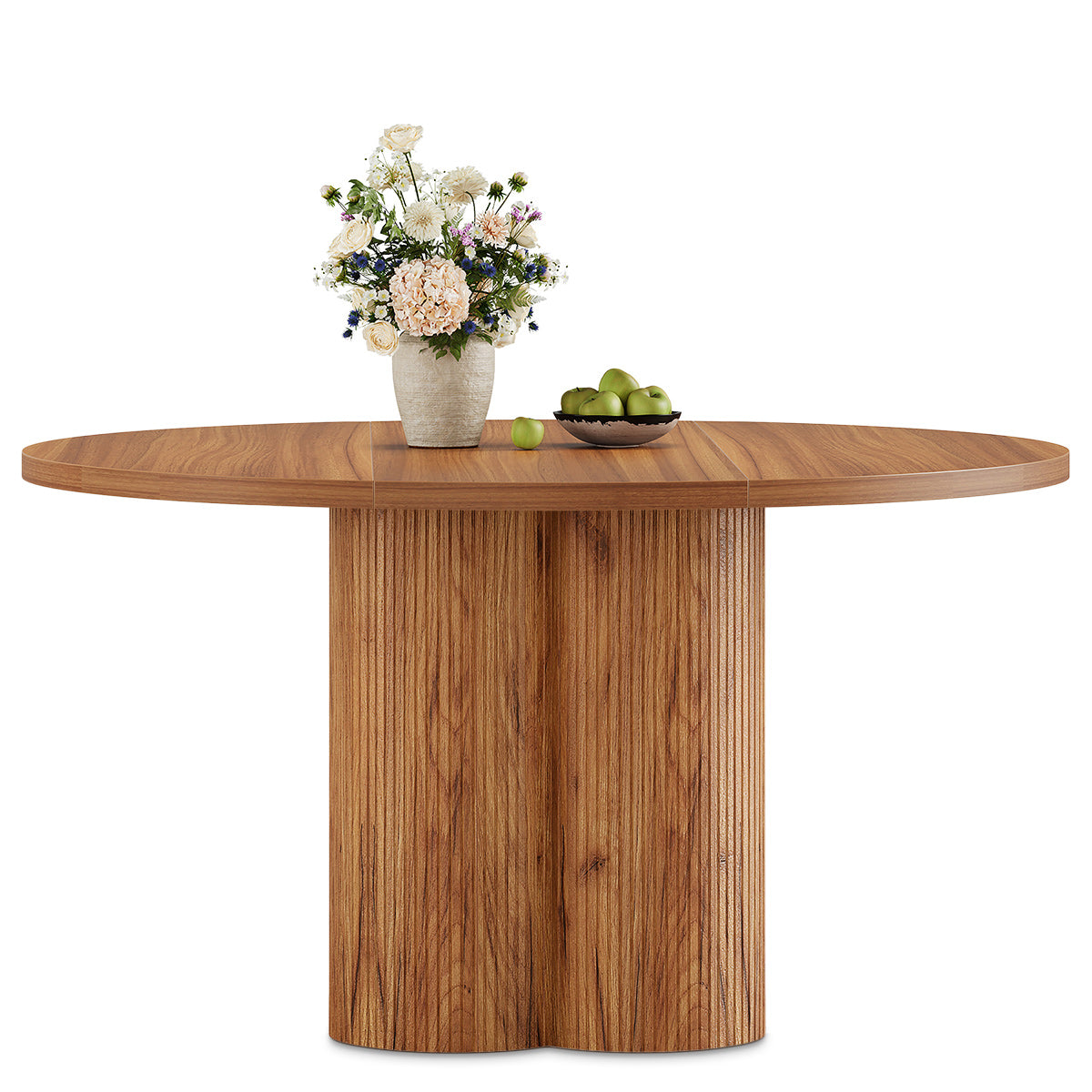 Como 120cm Round Dining Table Oak