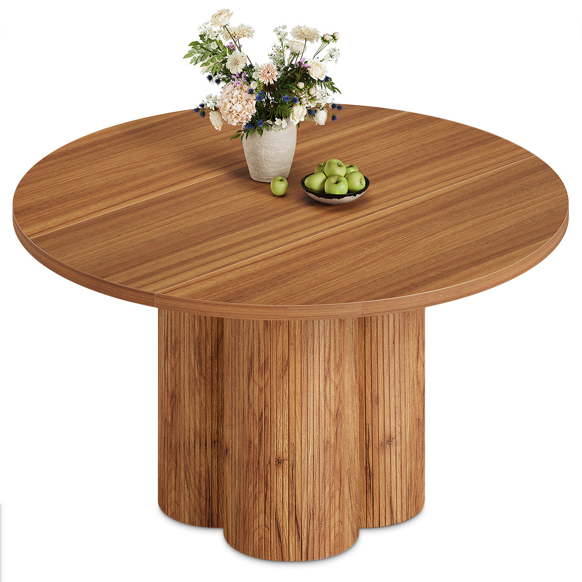 Como 120cm Round Dining Table Oak